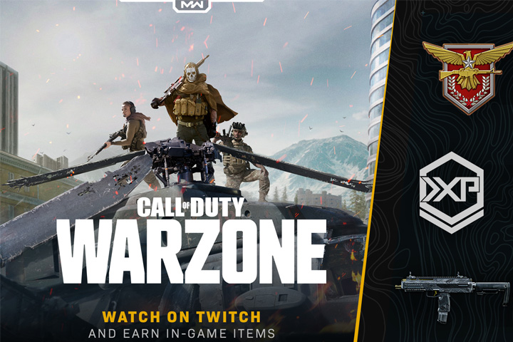 Call of Duty Warzone : Récompenses en regardant des streams Twitch sur Modern Warfare